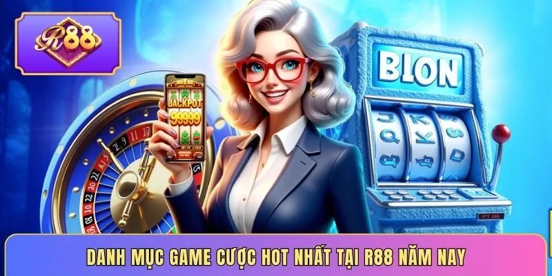 Danh mục game cược hot nhất tại R88 năm nay